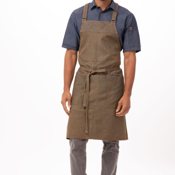 Uptown Cross-Back Bib Apron Thumbnail
