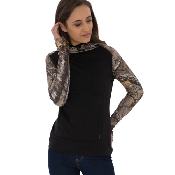 ATC REALTREE® TECH FLEECE HOODED LADIES' SWEATSHIRT. Thumbnail